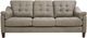 Leather Italia™ Georgetowne Ellis Green Pea Split Sofa-0