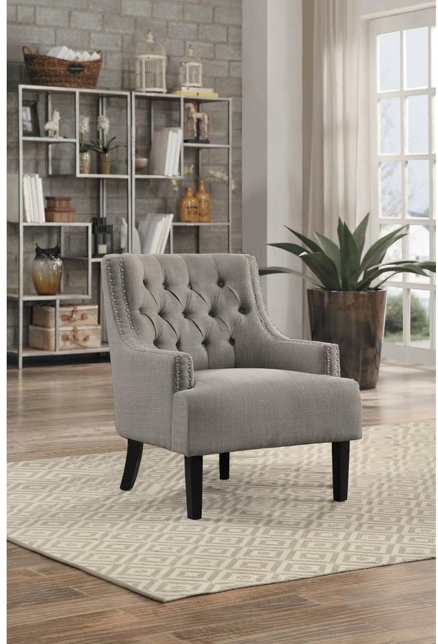 Mazin Furniture Charisma Taupe Accent Chair-2