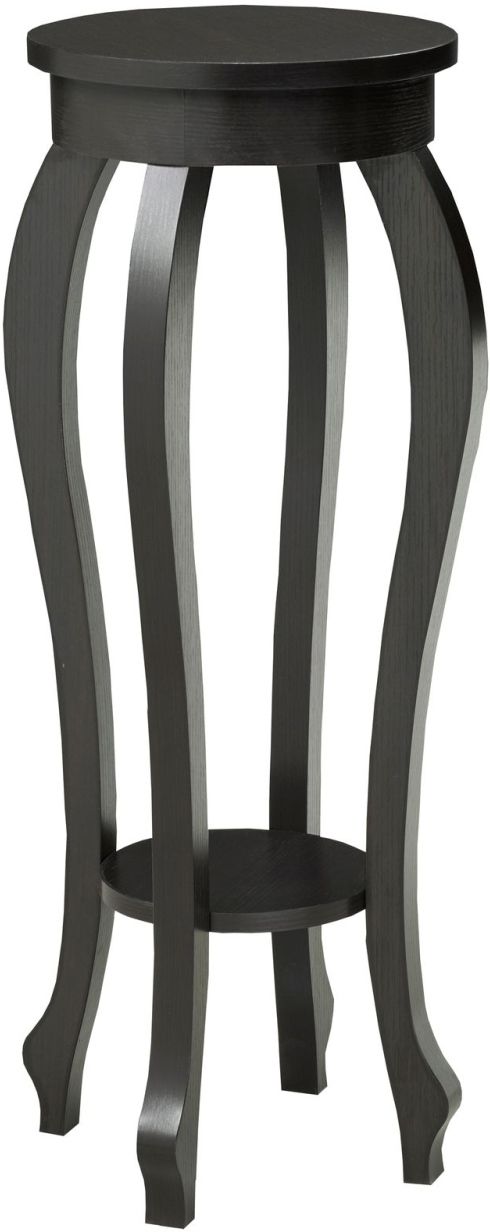 Brassex Inc. Dark Cherry Medium Plant Stand-0