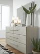 Modus Furniture Destination Cotton Gray Dresser-1