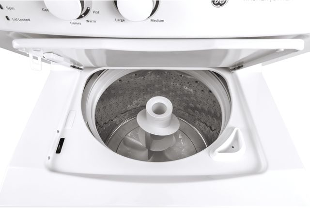 Scratch N' Dent GE® Unitized Spacemaker® 3.8 Cu. Ft. Washer, 5.9 Cu. Ft. White On White Electric Dryer-4