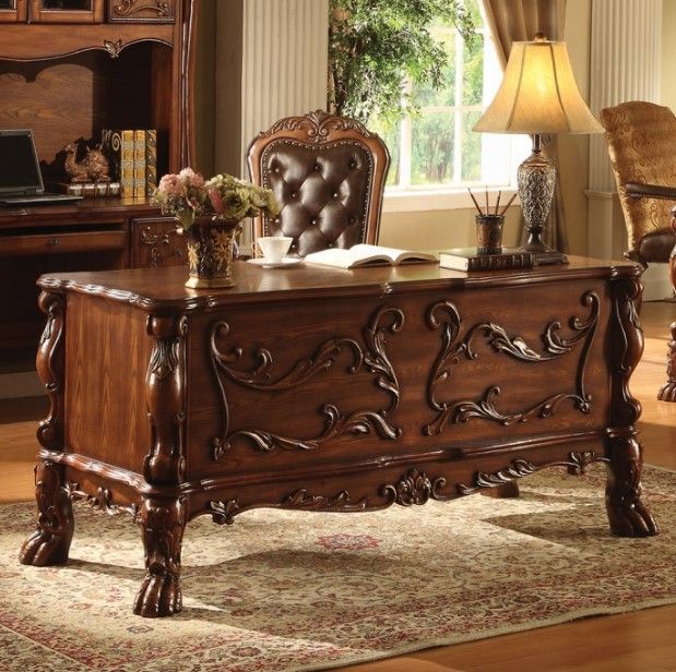 ACME Furniture Dresden Cherry Writing Desk-1