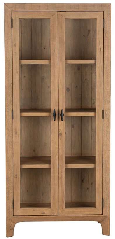 Classic Home Crest Natural Tall Cabinet-1
