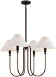Forty West Worthington Black Chandelier-2
