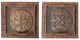 A & B Home 2-Piece Copper 3D Wall Decor Set-0