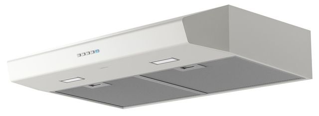 Zephyr Core Collection Breeze II 36" White Under Cabinet Range Hood-2
