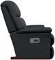 La-Z-Boy® Reed Blueberry Leather Power Rocking Recliner with Headrest-3