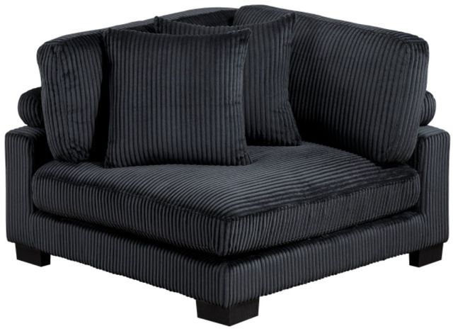 Homelegance® Traverse Black Loveseat-4