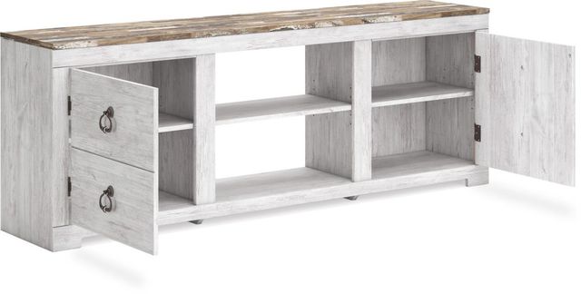 Signature Design by Ashley® Willowton Whitewash 72" TV Stand-1