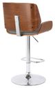 Armen Living London Grey Adjustable Swivel Bar Stool-2