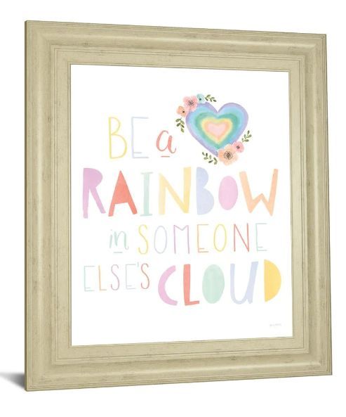 Classy Art Lets Chase Rainbows II by Jenaya Jackson Wall Art-1