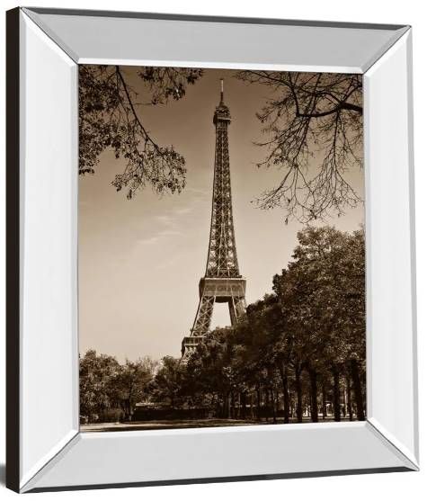 Classy Art An Afternoon Stroll-Pari by Maihara, J. Mirrored Frame Wall Art-1