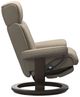 Stressless® by Ekornes® Customizable Magic Medium Power Recliner with Classic Base-3