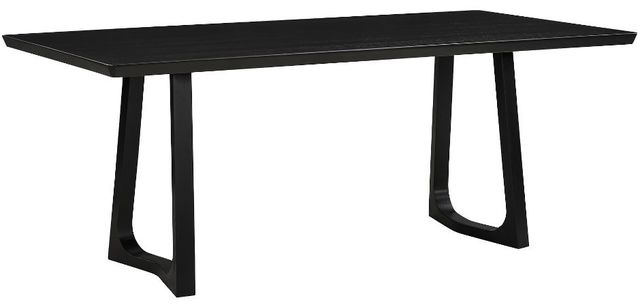 Moe's Home Collection Silas Black Ash Dining Table-0