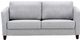 Luonto® Furniture Monika Gray Queen Loveseat Sleeper-4