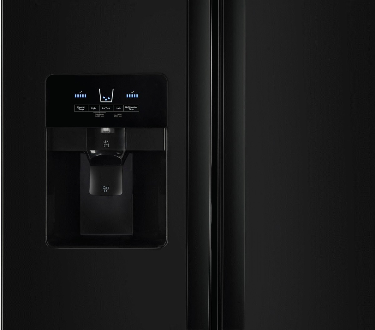 Whirlpool 33 in. 21.0 Cu. Ft. Black Side-by-Side Refrigerator - Thumbnail 5