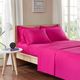 Olliix by Intelligent Design Pink Twin Microfiber All Season Wrinkle-Free Sheet Set-2