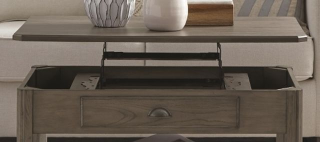 Null Furniture Brown Cocktail Table-1