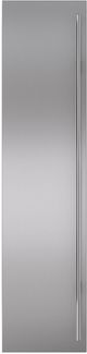 Sub-Zero® Classic 48" Stainless Steel Flush Inset Freezer Door Panel with Tubular Handle-0