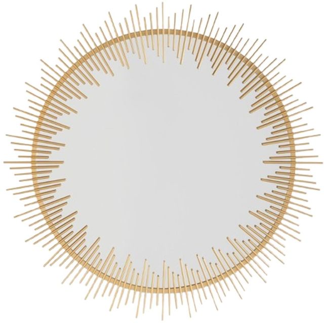 Signature Design by Ashley® Wainport Gold Accent Mirror-0