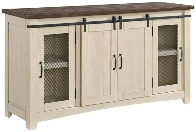 Martin Svensson Rustic Brown/Cream Entertainment Console-0
