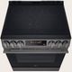 LG 30" PrintProof™ Black Stainless Steel Slide-In Electric Range with Fan Convection-1