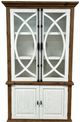 Million Dollar Rustic San Antonio Antique Bronze/Frosted White Cabinet-0