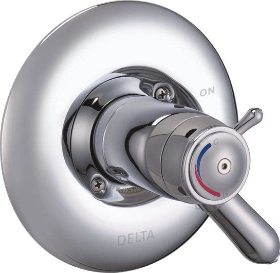 Delta Commercial T17TH Chrome Universal Thermostatic Valve Trim Only-0