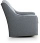 Kevin Charles Fine Upholstery® Austin Sugarshack Blue Swivel Rocker Glider-2