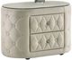 Crown Mark Voltare Ivory Nightstand-0