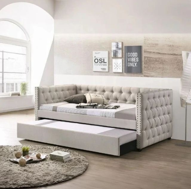 ACME Furniture Romona Beige Youth Full Daybed with Trundle-1