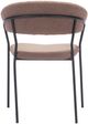 Zuo® Modern Josephine 2-Piece Black/Brown Dining Arm Chair Set-4