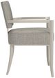 Caracole® Classic Reserved Gray Dining Arm Chair-2