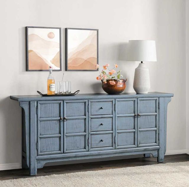 Classic Home Crafton Blue Buffet-1