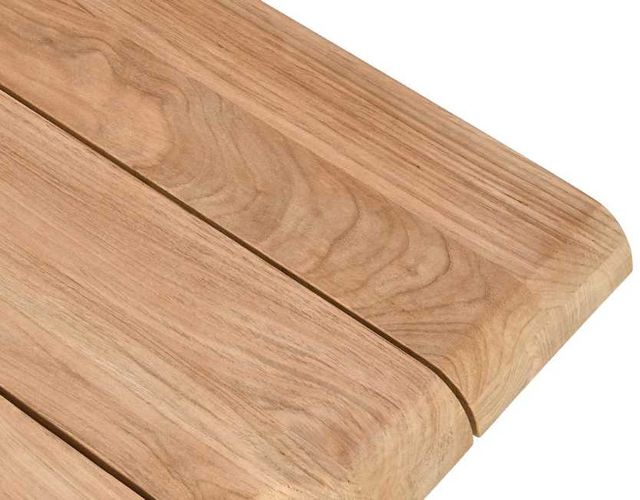Classic Home Aston Natural Wooden Outdoor Dining Table-3