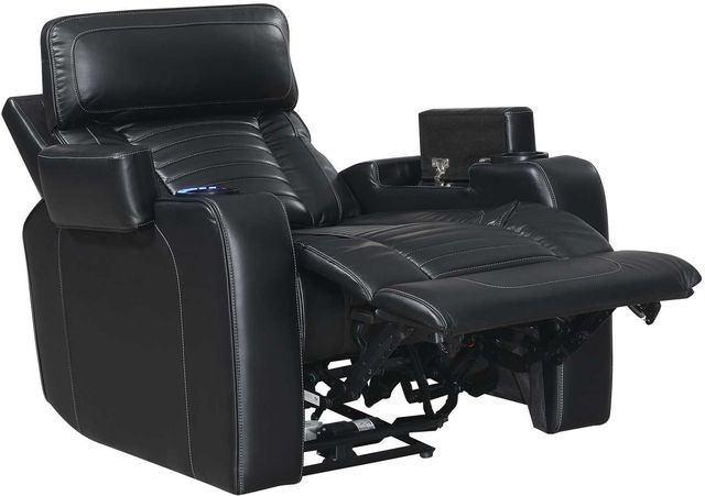 Steve Silver Co. Lavon Midnight Power Lift Recliner-4