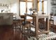 Signature Design by Ashley® Pinnadel Light Brown Upholstered Swivel Counter Stool-2