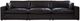 Signature Design by Ashley® Emilia 3-Piece Black Modular Sectional-0