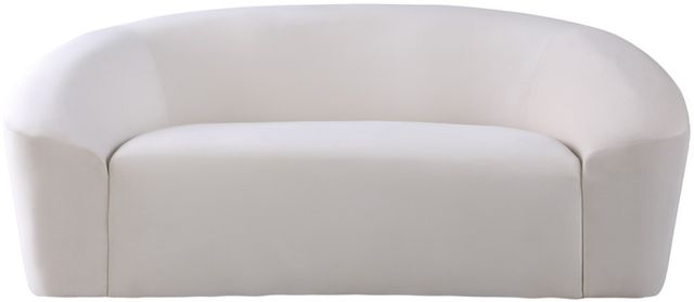 Meridian Furniture Riley Cream Upholstered Loveseat-1