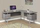 Monarch Specialties Inc. Dark Taupe 70" L Shaped Computer Desk-0