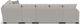 Charisma™ Theodore Oyster Stationary Sectional-4
