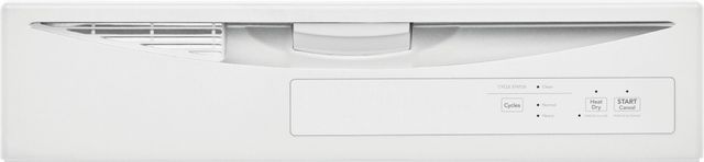 Crosley® Conservator® 24" White Front Control Built-In Dishwasher -2