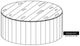 International Furniture Direct Balam Stained White Cocktail Table-2