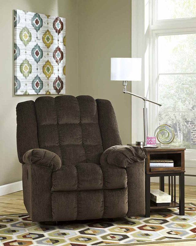 Signature Design by Ashley® Ludden Cocoa Power Rocker Recliner-1
