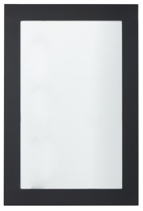 Deco Marche Black Wooden Wall Mirror-0