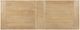 Legacy Classic XXX's and OOO's Amber Trestle Dining Table-3