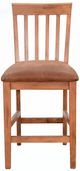 Sunny Designs™ Sedona Rustic Oak 24" Cushion Stool-2