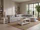 Bernards Opal White Cocktail Table-1