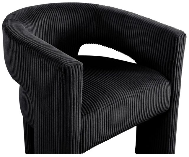 Meridian Furniture Riz Black Upholstered Accent Chair-4