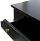 StyleCraft Black/Gold Console Table-2